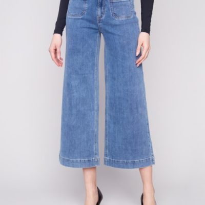 Charlie B W's Patch Pocket Flare Pants