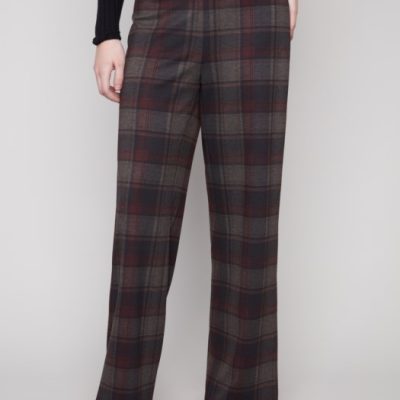 Charlie B W's Printed Pull-On Wide Leg Pants